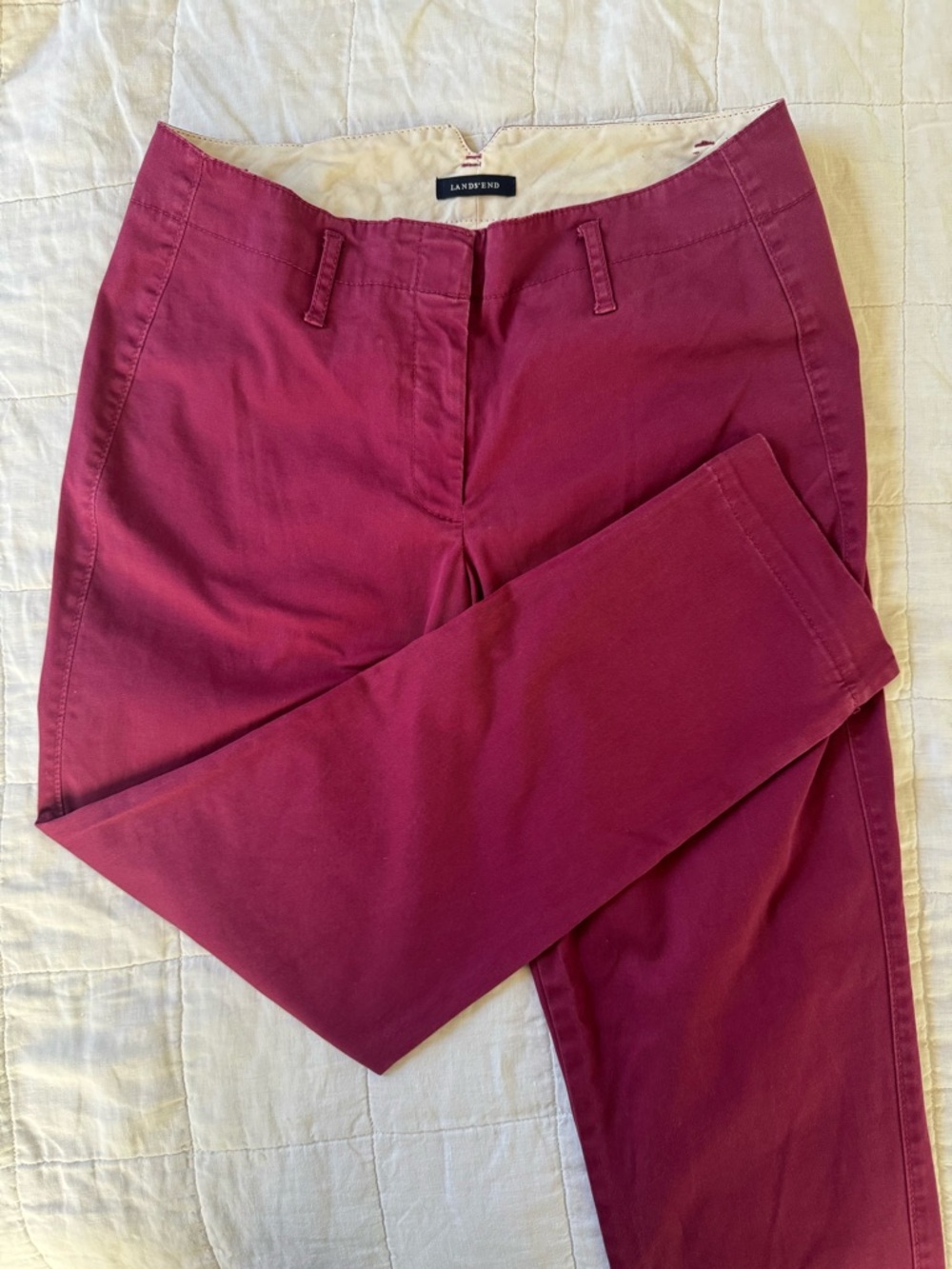 LANDS' END Mulberry Chino Pants